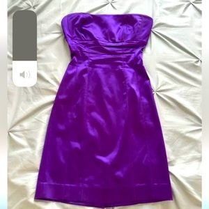BEBE Body-Con Strapless Satin Dress Size XXS